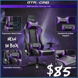 GTRACING GAME CHAIR BLUETOOTH NEW