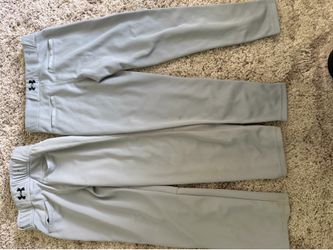 Grey Baseball Pants