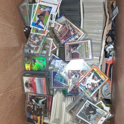 Huge Lot Of Old Baseball, Basketball, NASCAR, And FootBall Cards