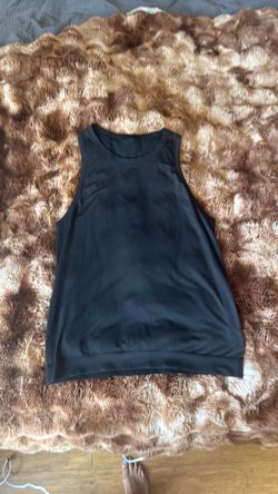 Lululemon Black Sleeveless Tank Top Women’s Large 10/12