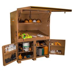 Knaack Model 119-02 Jobsite Field Office Job Tool Truck Gang Box