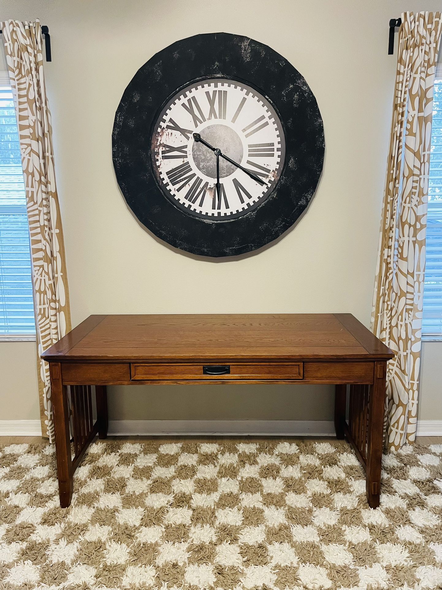 Solid Wooden Desk MCM