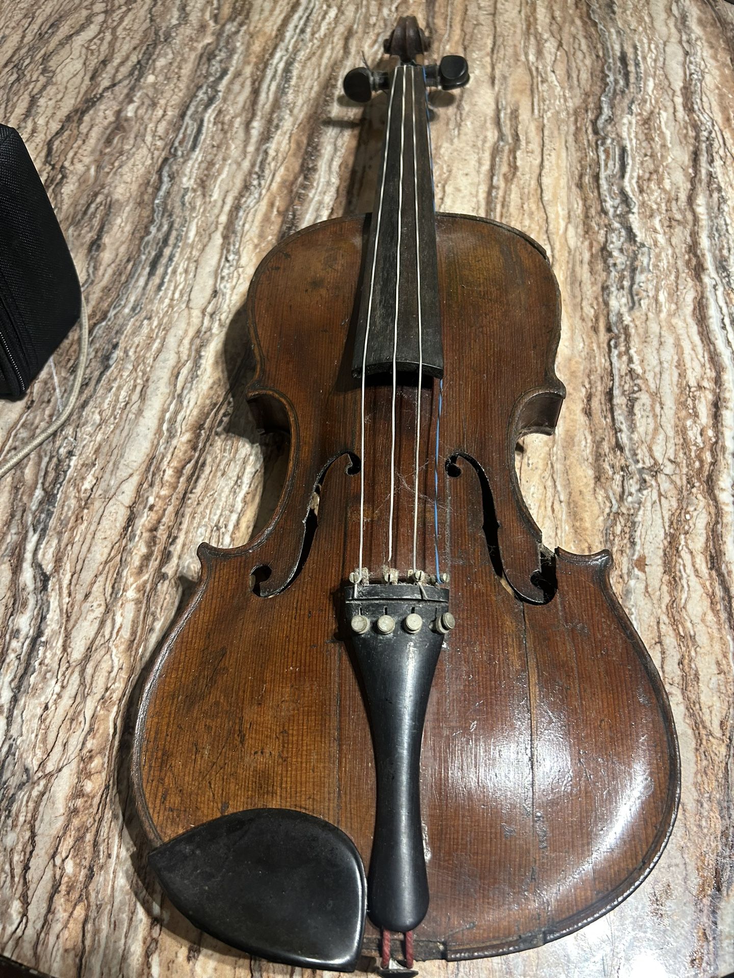 Violin V. C. Squire 1902 Sticker Inside Says