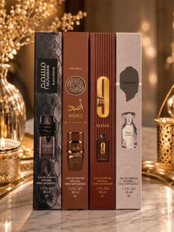 4 Original Arabic Travel Perfumes for Men – 35ml Each