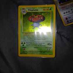 Original  Vileplume Holo