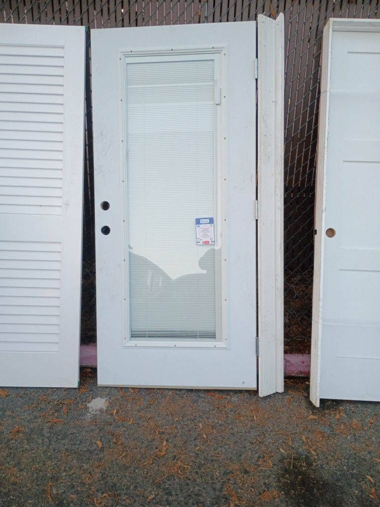 Exterior Metal Door 