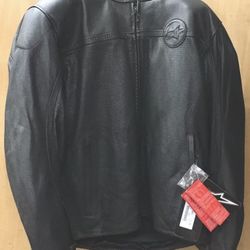alpinestars leather jacket