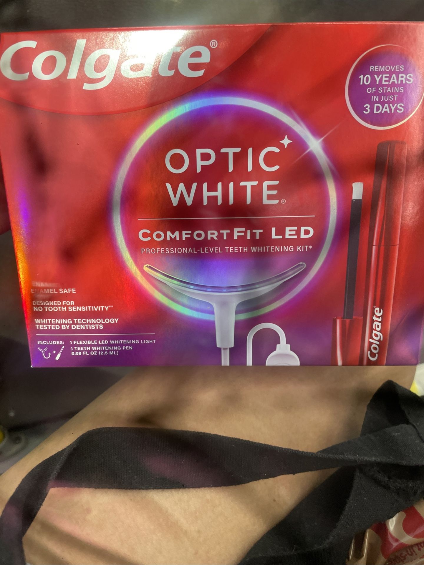 Colgate Optic White Comfort Fit LED Whitening Kit