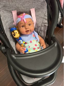 Twin doll stroller
