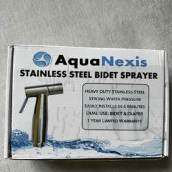 Stainless Steel Bidet Sprayer - Brand New!