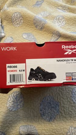 Reebok steel toe shoes (composite)