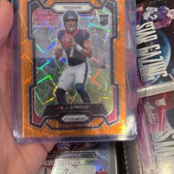 Cj Stroud  Rc Card No. 339 Orange Wave