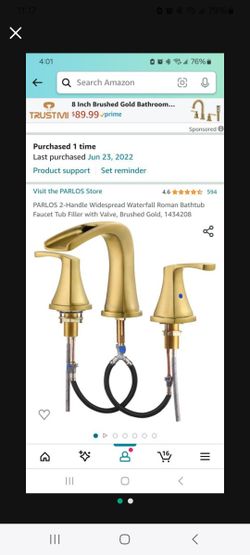 bathtub faucet