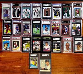 Graded Baseball  Football Basketball Hockey Cards