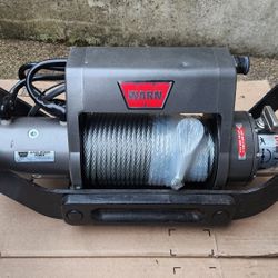 Warn Xd9000i Winch With Multimount Hitch Cradle 
