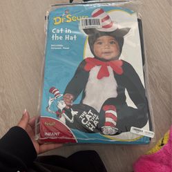 Dr Suess Cat In The Hat Baby Costume 