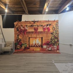 12x10 Xmas Backdrop