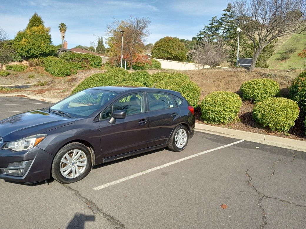 2015 Subaru Impreza Hatchback AWD Automatic Very Good Cond 105K