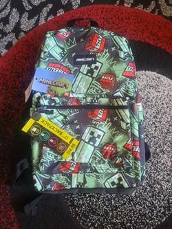 Minecraft boy new backpack