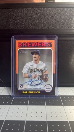 2024 topps heritage real one autographs Sal Frelick