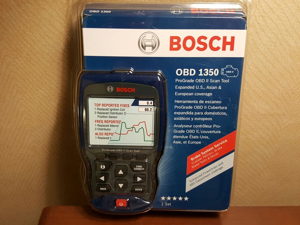 Bosch OBD II 1350 Engine Automotive Trouble Code Scanner Reader $350