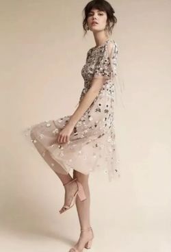 Woman BHLDN Bobbi Beaded Dress 8 by Needle & Thread Skin Color