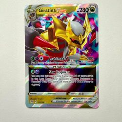Pokémon Giratina VSTAR Special Illustration Full Art Rare Holo 131/196