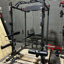 Squat Rack w/Smith Machine Bar | Home Gym | Fitness | Gym Equipment | FREE DELIVERY 🚚 