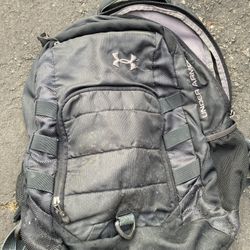 Black under armour backpack 