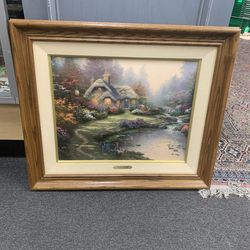 Thomas Kinkade Everett’s Cottage Canvas