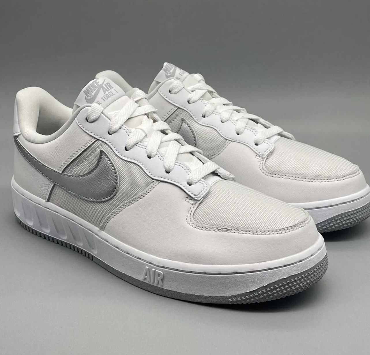 Nike Air Force Unity GS White Grey Platinum
