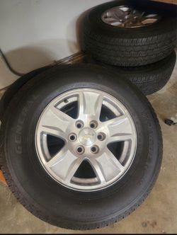 Chevy Silverado Rims and Tires