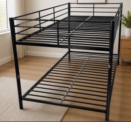 Low Bunk Beds W/1Twin Mattress