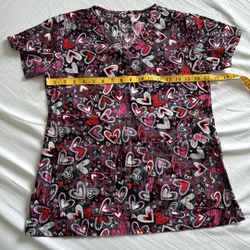 Peaches Uniforms scrub top XS