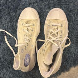 White Converse 