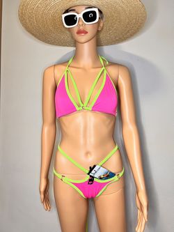 Bikini Set by OMG Swimwear (Brittany Renner Collection, Size L)