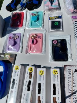 Phone Cases with Pop Socket Grip – Lot of 4