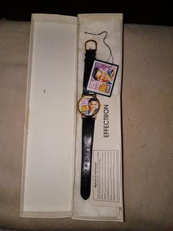 Effectron Elvis Presley Stamp Collectible Watch