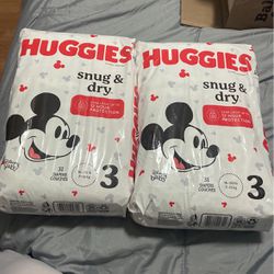 Huggies Snug And Dry Size 3 