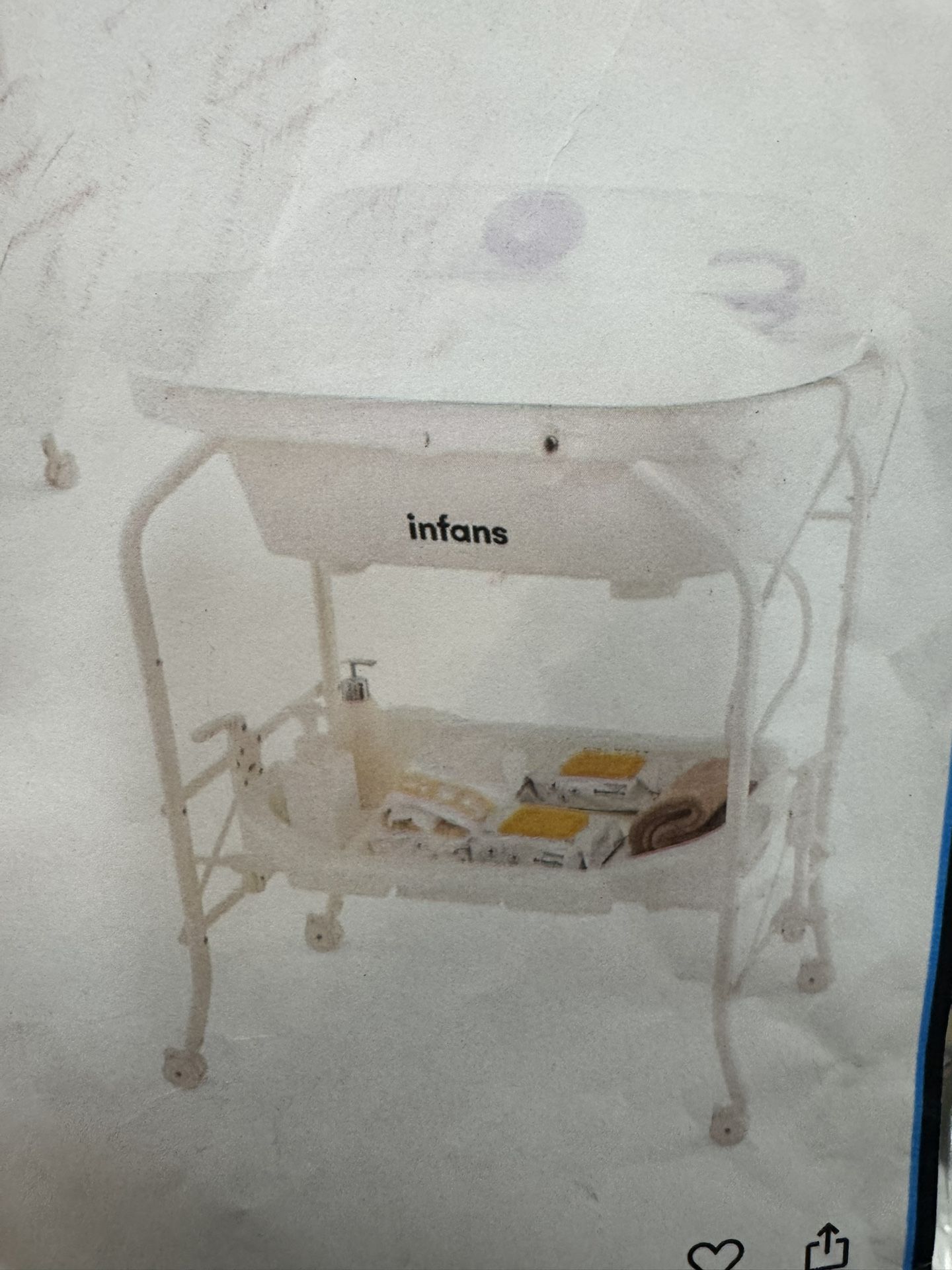 Baby Bath Tub And Changing Table