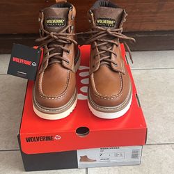 Brand New Wolverine Boots With Box Size 7            $120