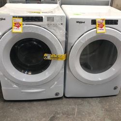 Whirlpool washer/ dryer set 35