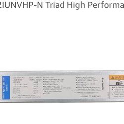 Universal B232IUNVHP-N Triad High Performance 32W T8 Ballast - $21