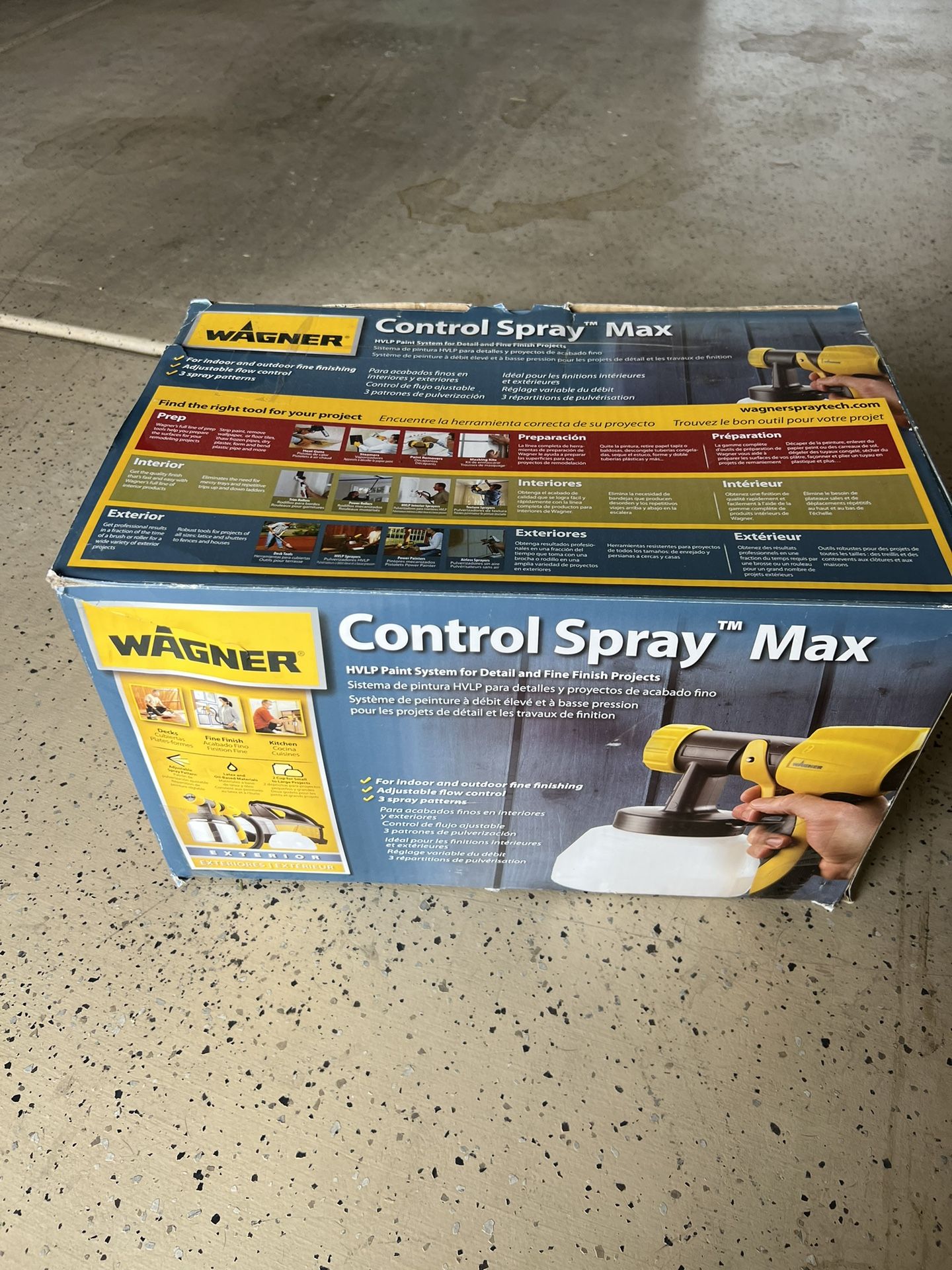 wagner control spray max
