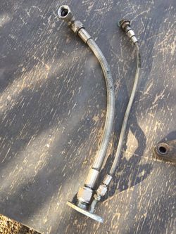 Stainless steel turbo oil return lines ct26 3sgte 5sfe 3sfe