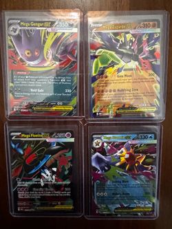 🔥 Mega Pokémon ex Bundle – Gengar, Floette, Zygarde & Starmie 🔥