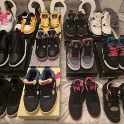Jordan & Nike Lot Sale - 4's, 5's, and more