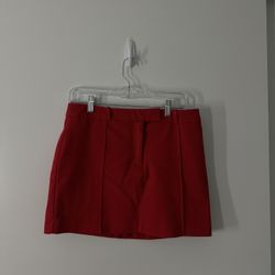 H&M Red Skirt