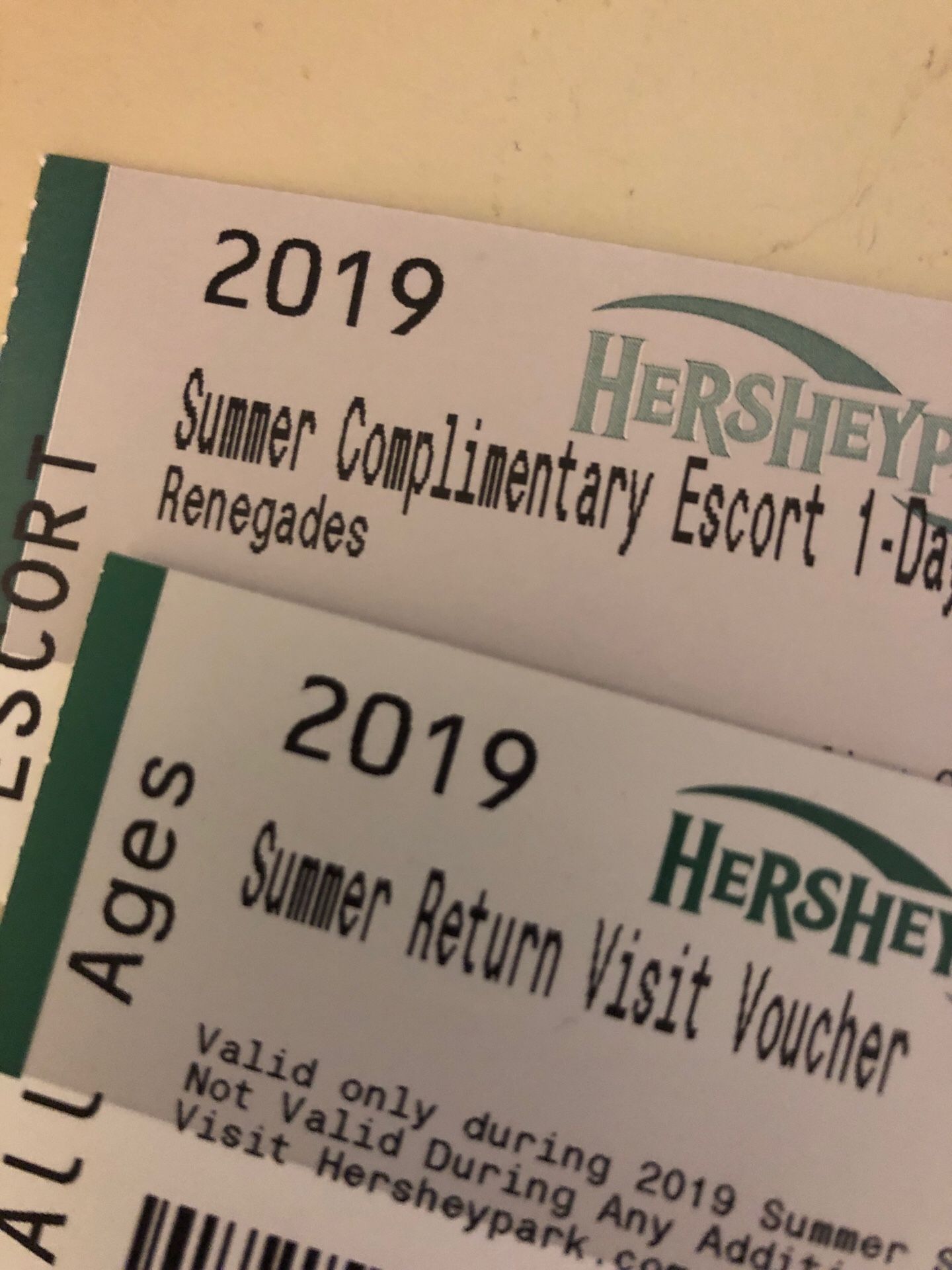 Hershey Park Tickets