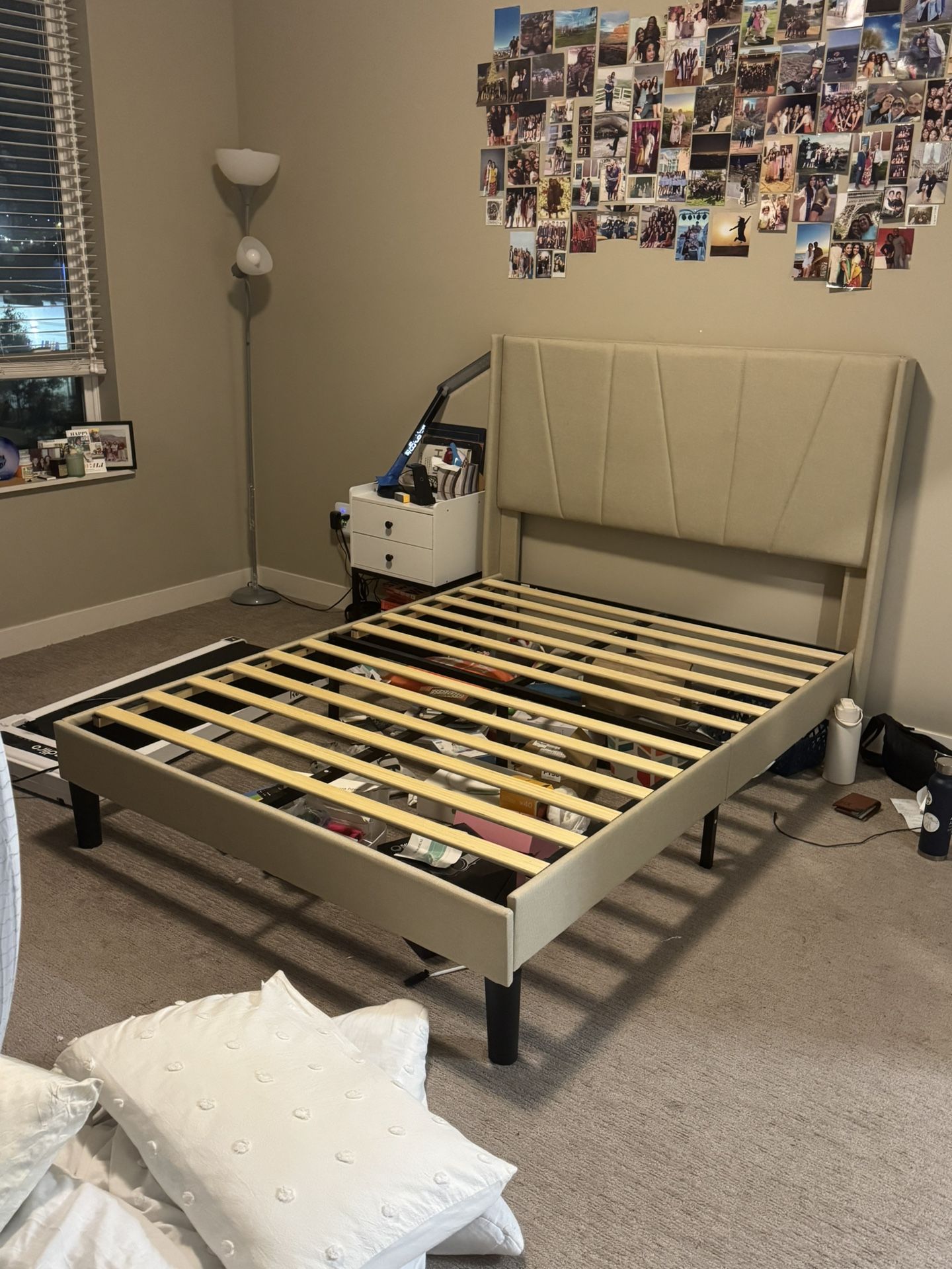 Brown Bed Frame